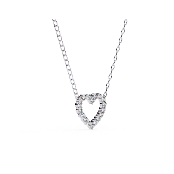 Eternal Love Diamond Heart Necklace