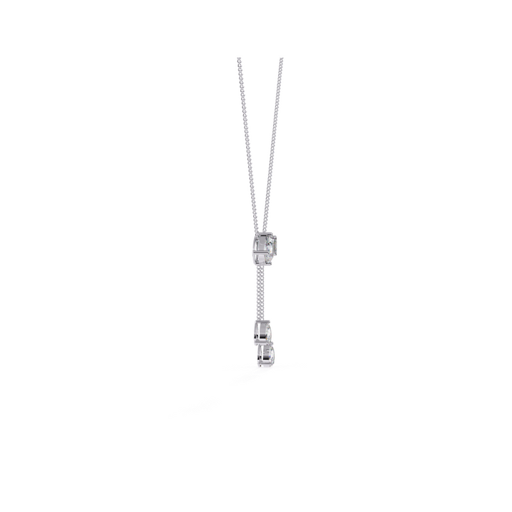 Celestial Drizzle Diamond Drop Necklace