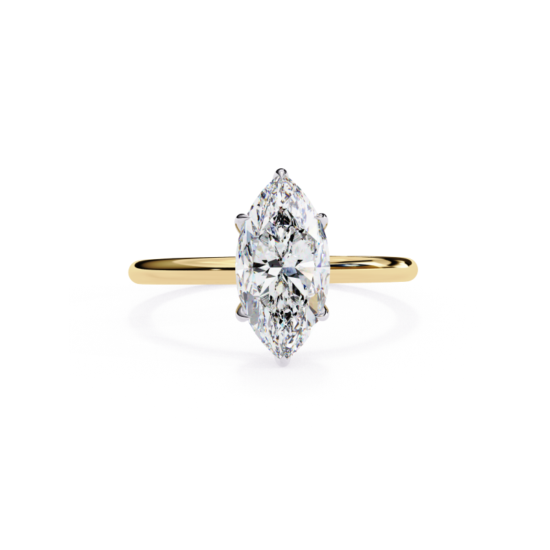 Aurora Marquise Solitaire Ring