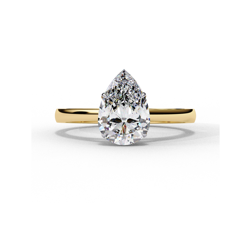 Lumina Teardrop Ring