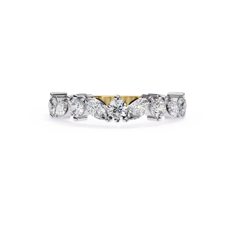 Elysian Marquise Diamond Band