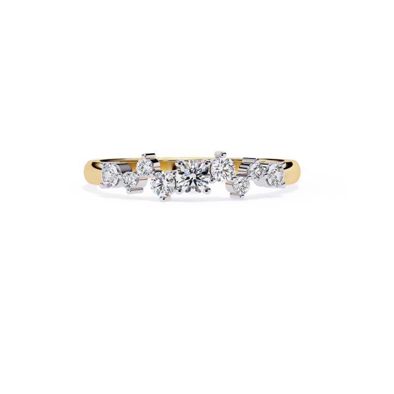 Luminara Crescent Ring