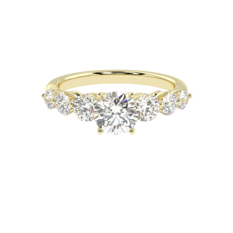 Elysian Seven-Stone Diamond Ring