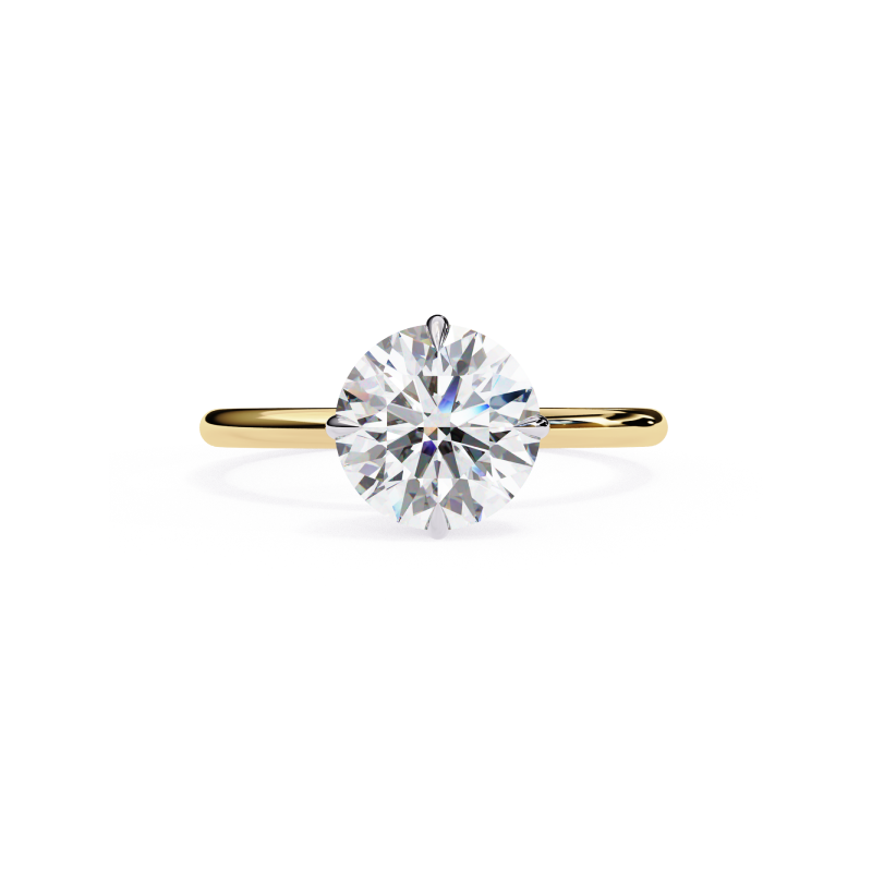 Aurora Classic Solitaire Ring