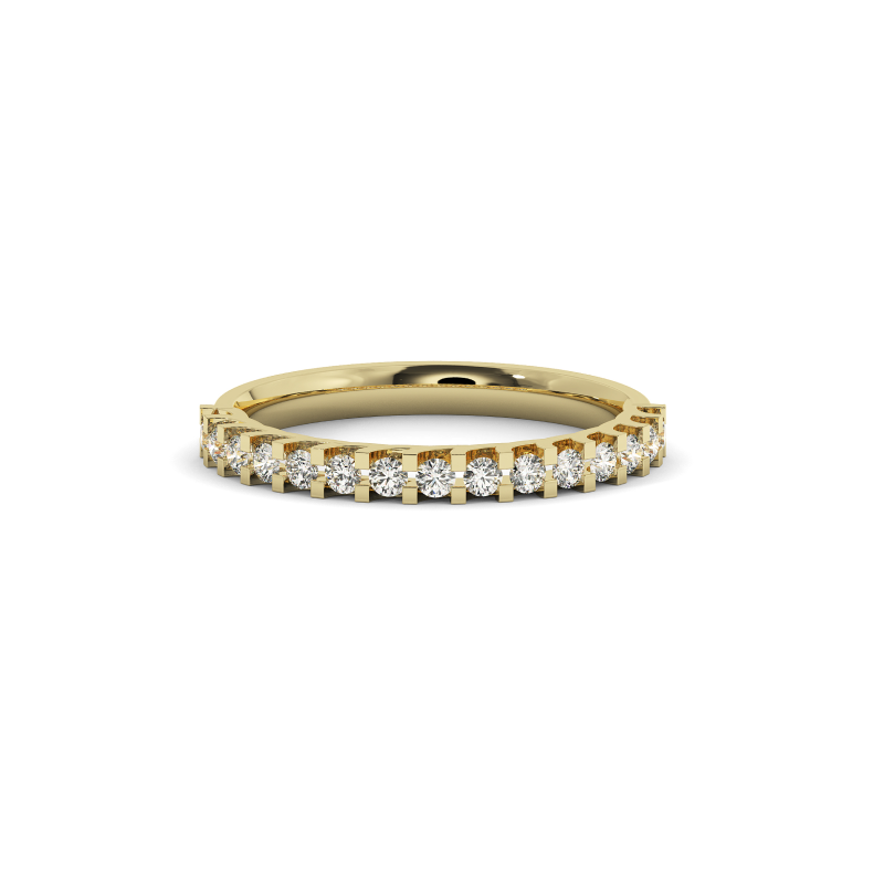 Lustrous Eternity Ring
