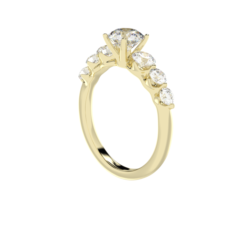 Elysian Seven-Stone Diamond Ring