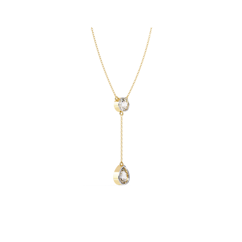 Elegance Drop Diamond Necklace