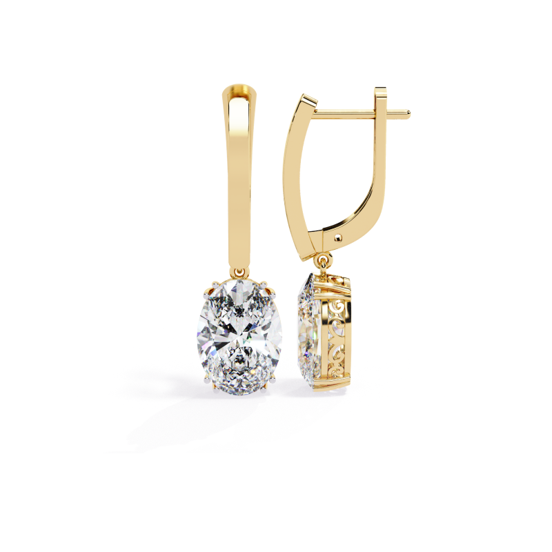 Royal Radiance Drop Earrings