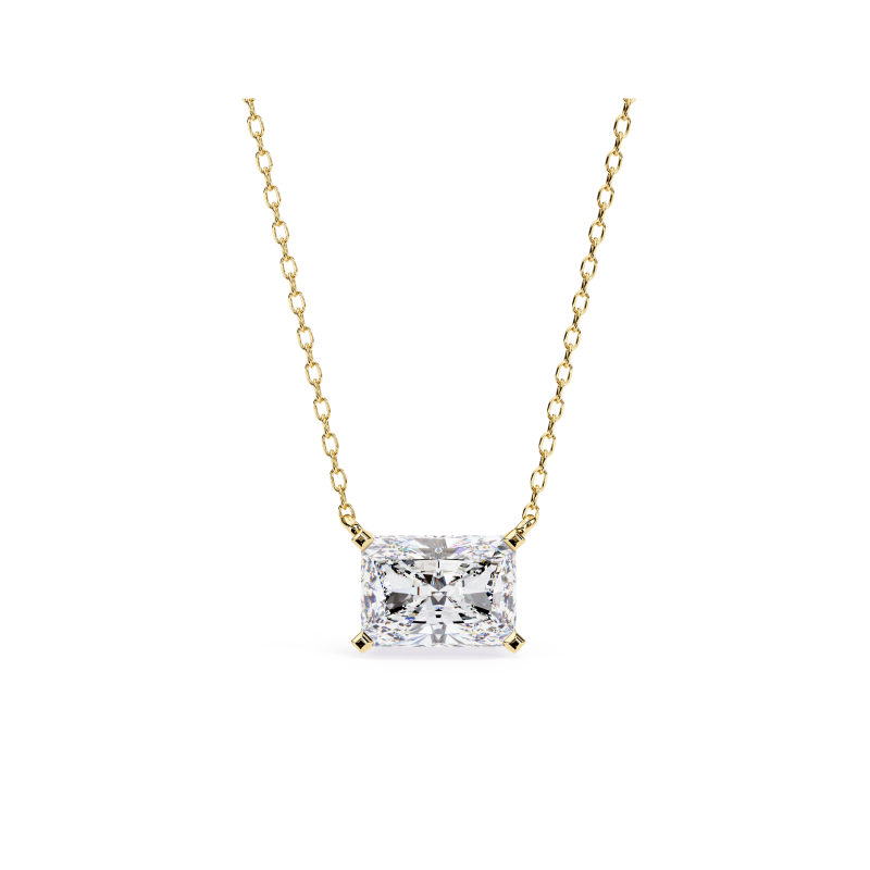 Radiant Elegance Solitaire Pendant