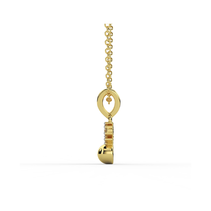 Divine Charm Diamond Pendant