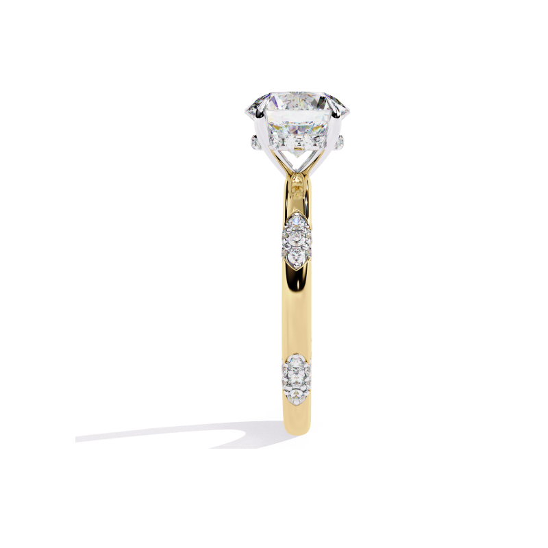 Aurora Solitaire Ring