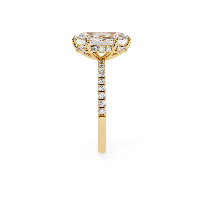 Aurora Marquise Pave Ring