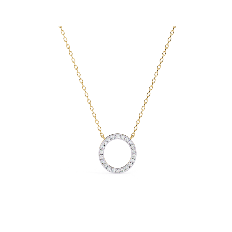 Eternal Circle Diamond Pendant