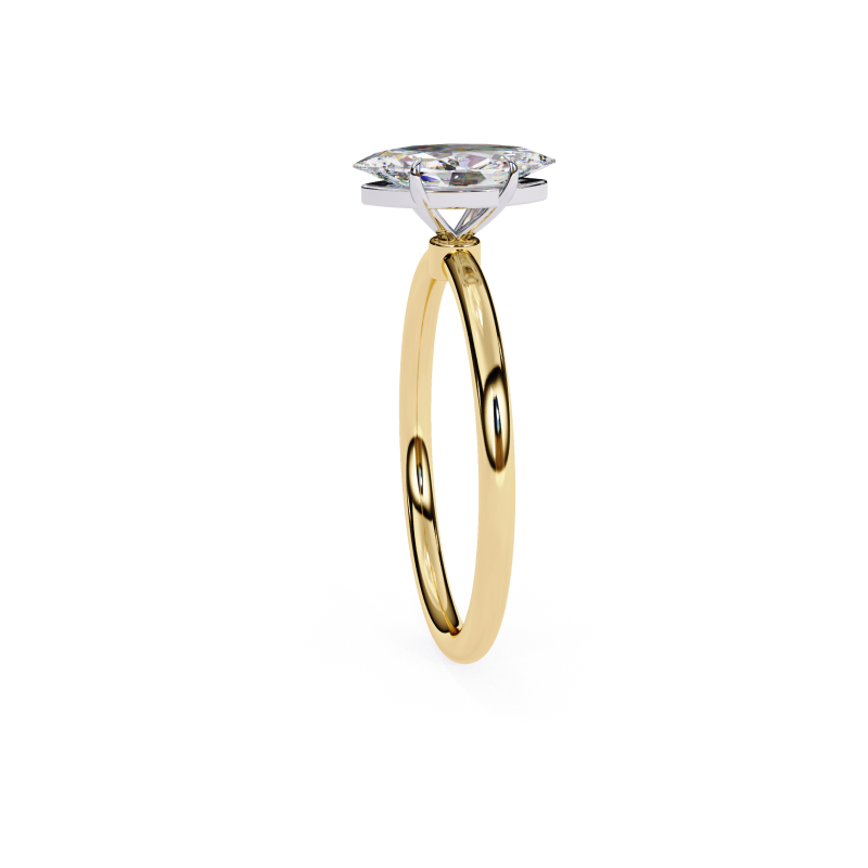 Aurora Marquise Solitaire Ring