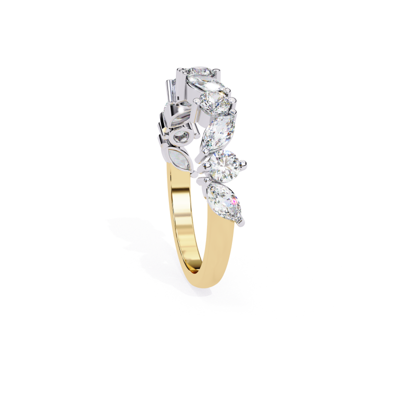 Elysian Marquise Diamond Band