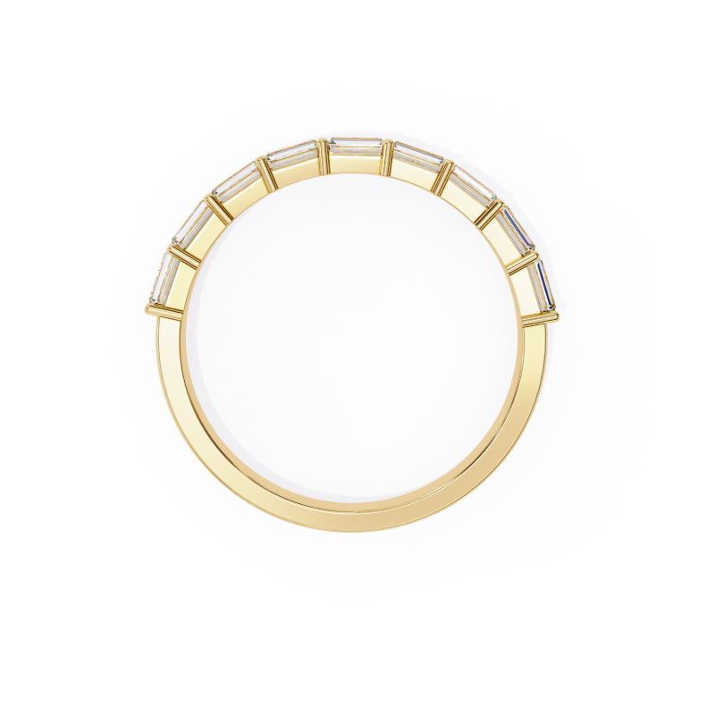 Luxe Baguette Eternity Band