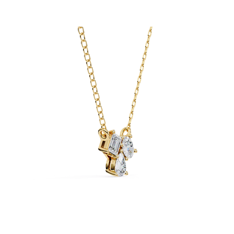 Trio Harmony Diamond Pendant