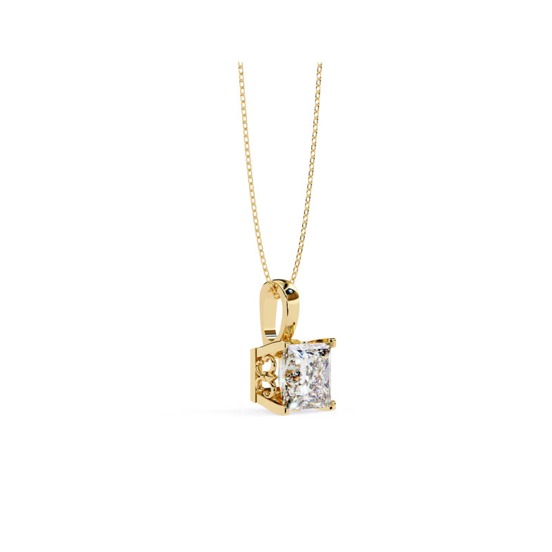 Regal Princess Solitaire Pendant