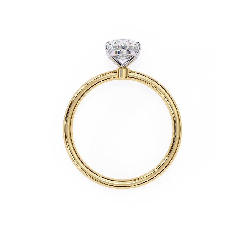 Celeste Oval Solitaire Ring