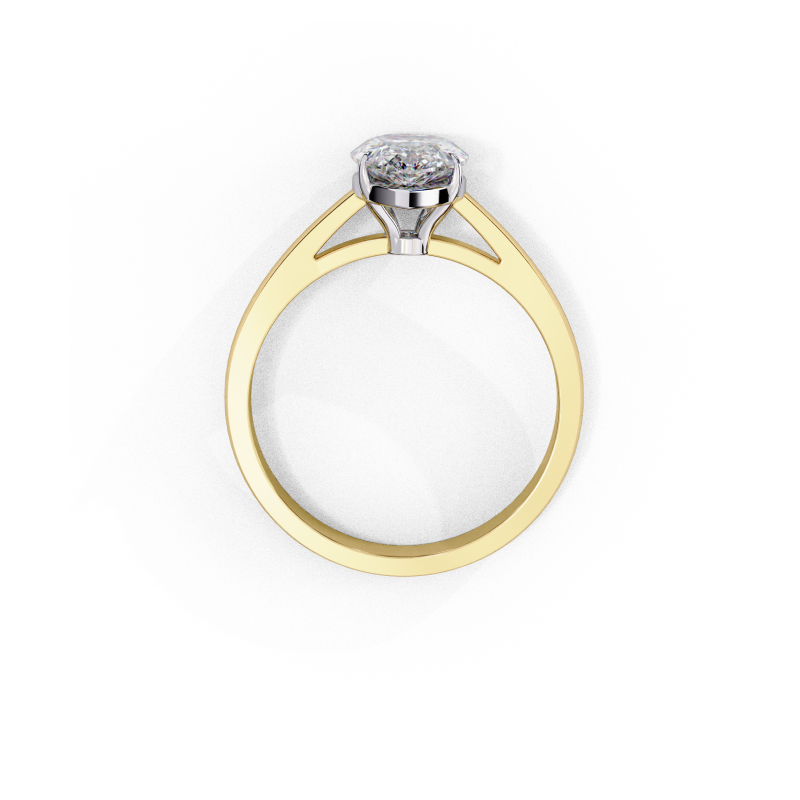 Lumina Teardrop Ring