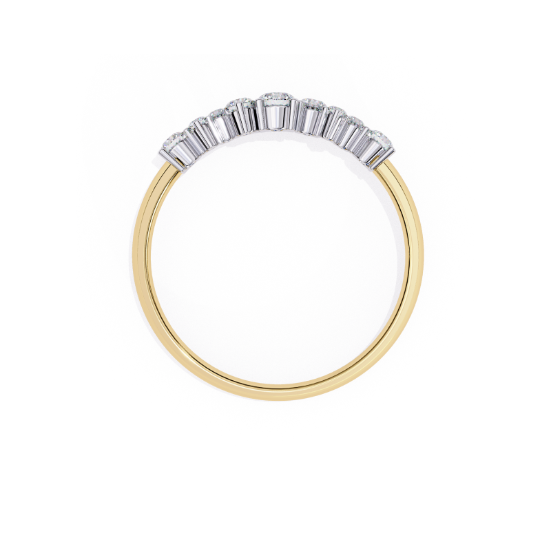 Luminara Crescent Ring