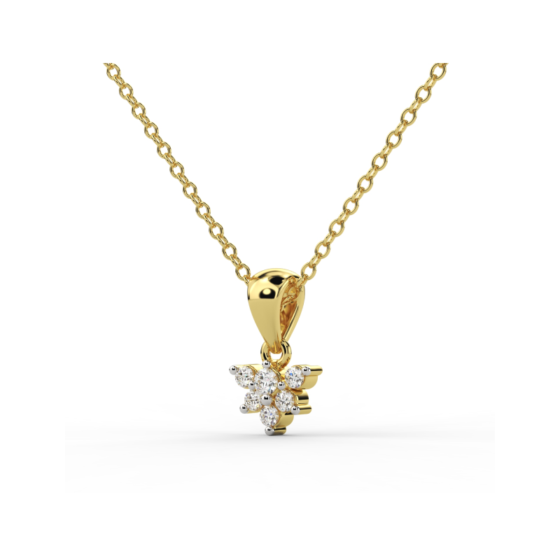 Blossom Diamond Pendant
