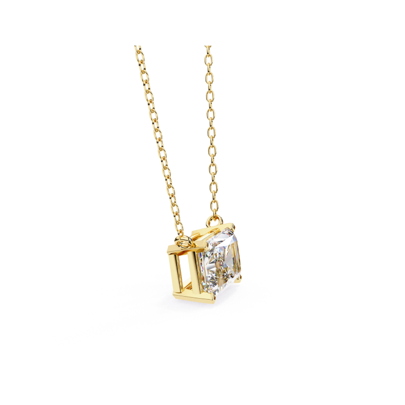 Radiant Elegance Solitaire Pendant