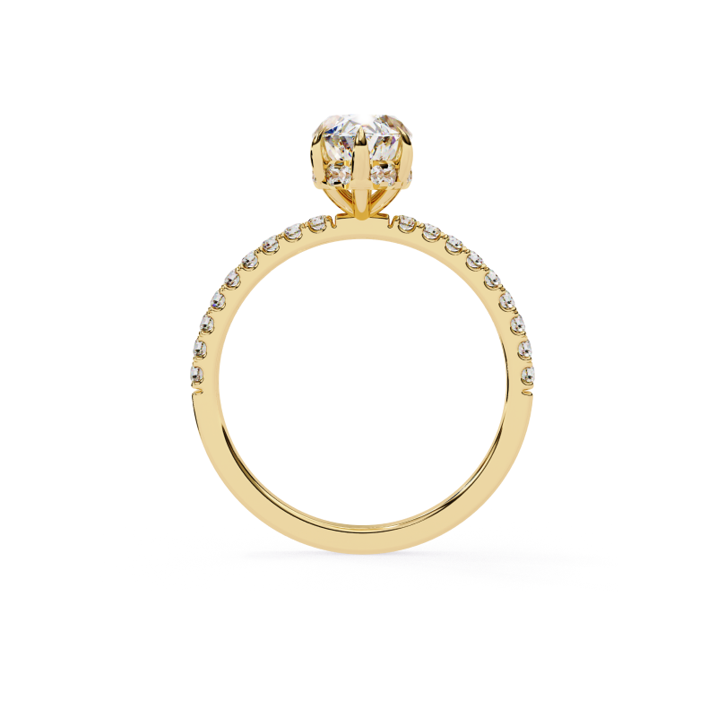 Aurora Marquise Pave Ring