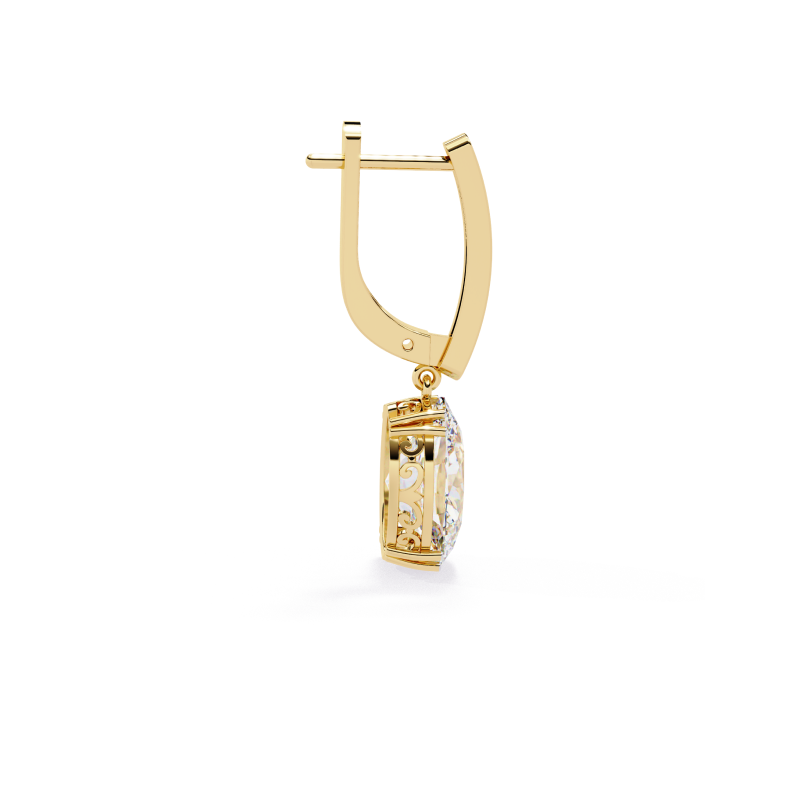 Royal Radiance Drop Earrings