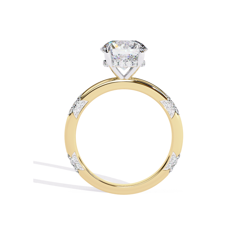 Aurora Solitaire Ring