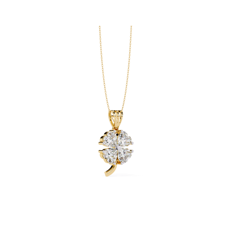 Lucky Bloom Diamond Pendant
