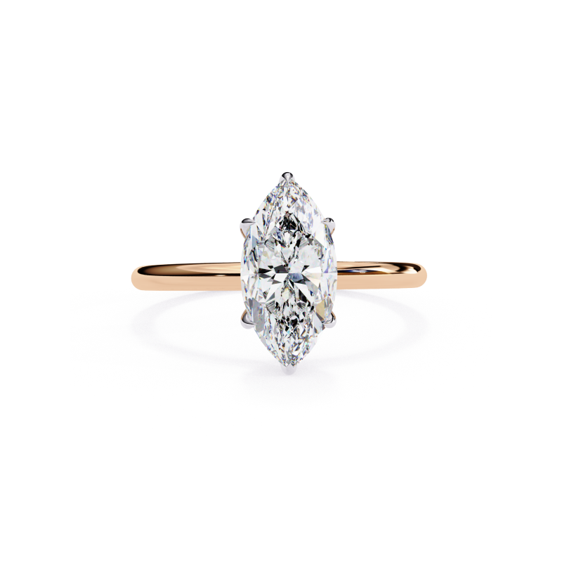 Aurora Marquise Solitaire Ring