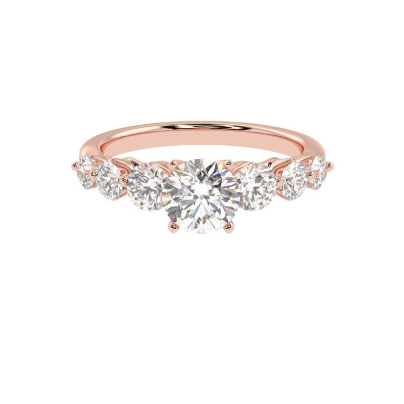 Elysian Seven-Stone Diamond Ring