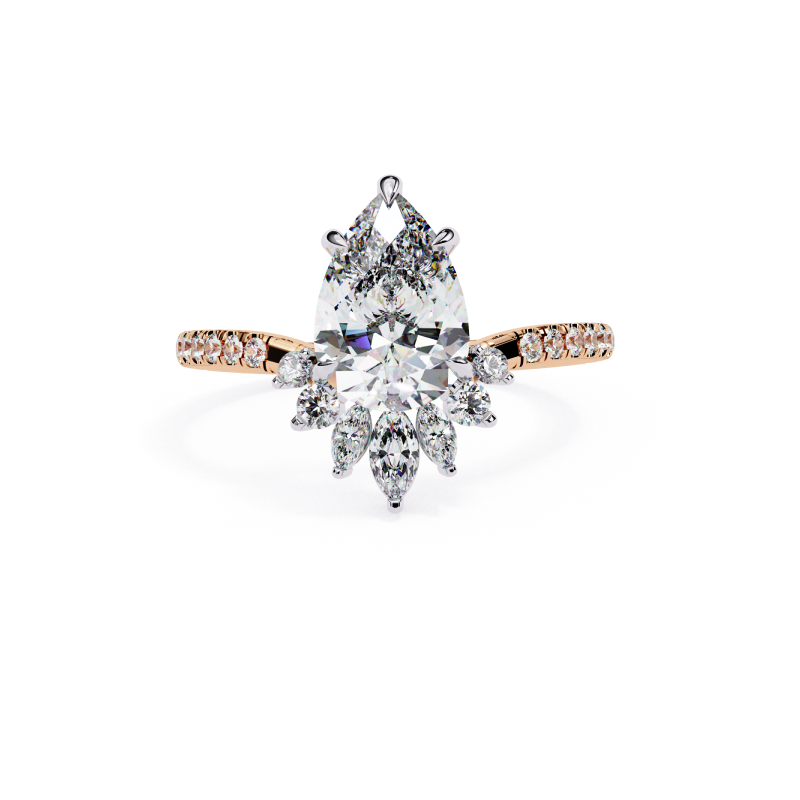 Aurora Blossom Ring
