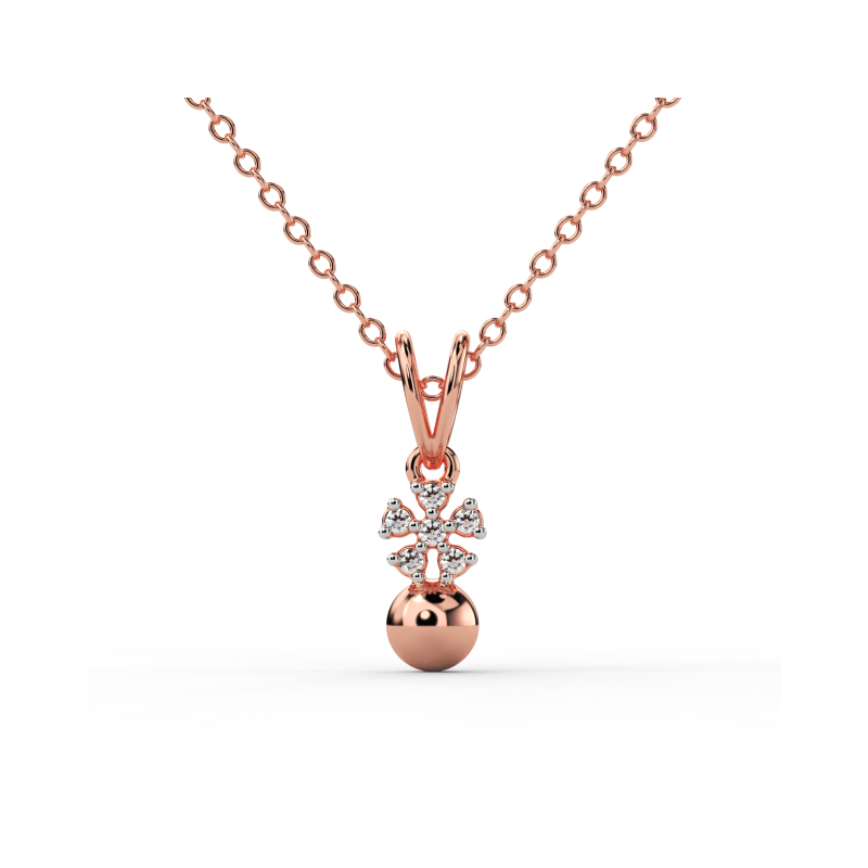 Divine Charm Diamond Pendant