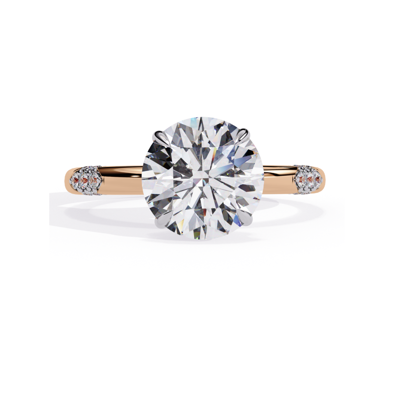 Aurora Solitaire Ring