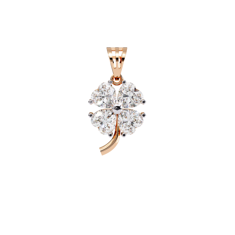 Lucky Bloom Diamond Pendant