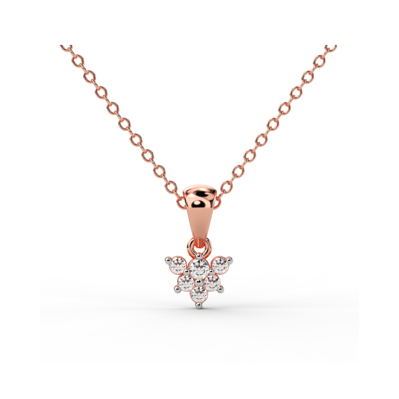 Blossom Diamond Pendant