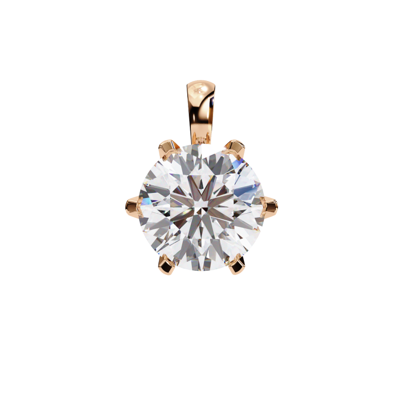 Eternal Radiance Solitaire Pendant