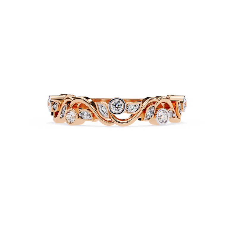Enchanted Vine Diamond Band