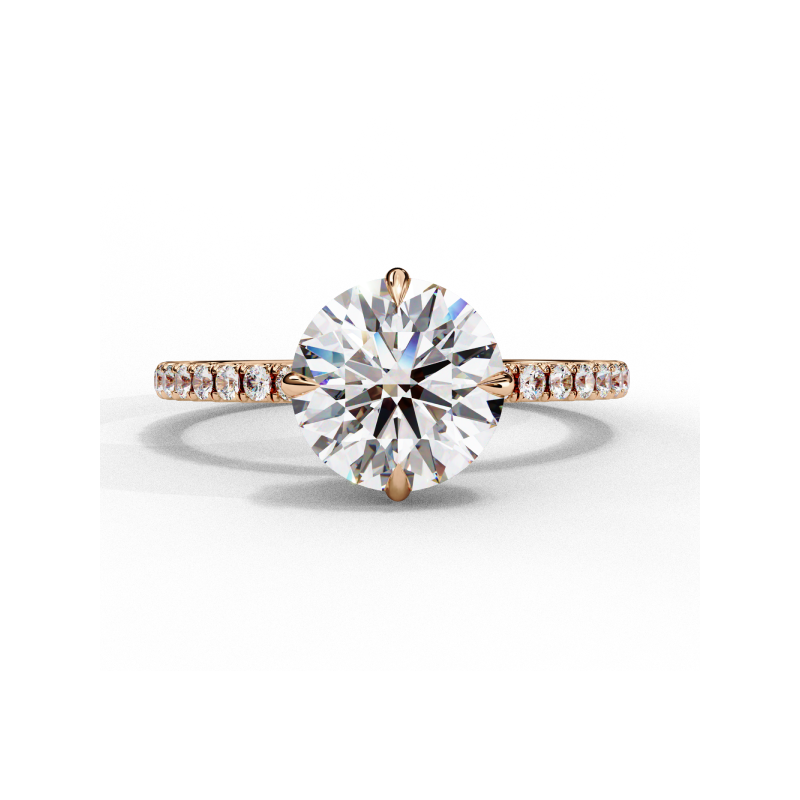 Celestial Round Brilliant Ring