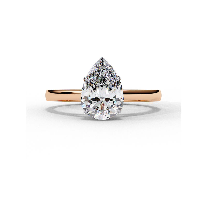 Lumina Teardrop Ring