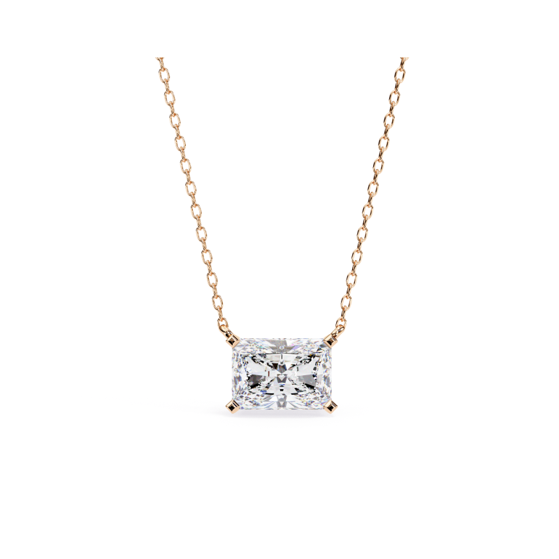Radiant Elegance Solitaire Pendant
