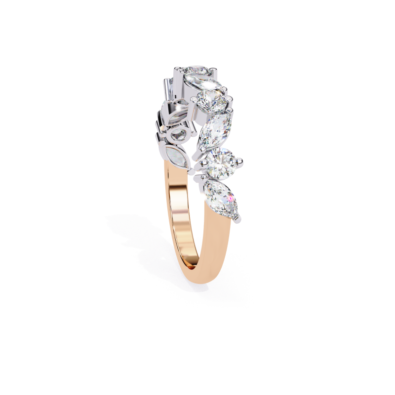 Elysian Marquise Diamond Band