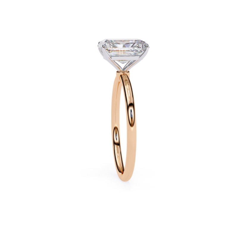Celeste Radiant Solitaire Ring