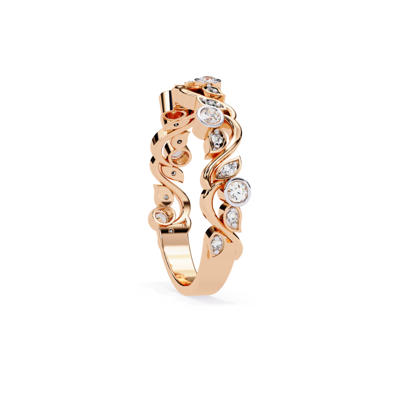Enchanted Vine Diamond Band