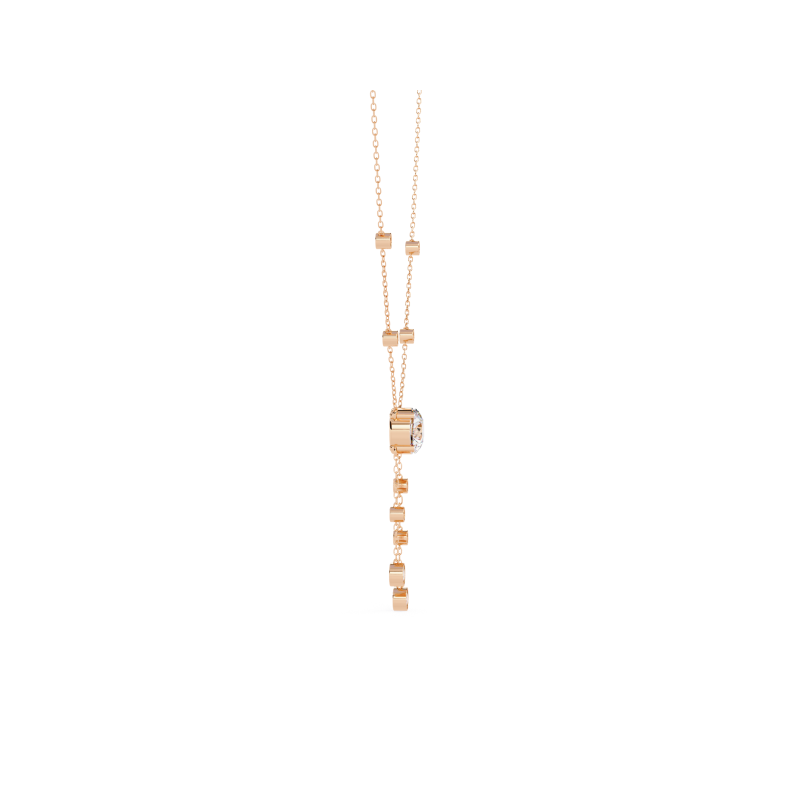 Starlit Cascade Diamond Necklace