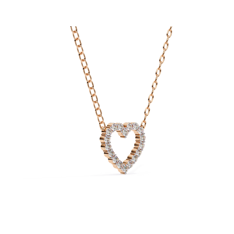 Eternal Love Diamond Heart Necklace