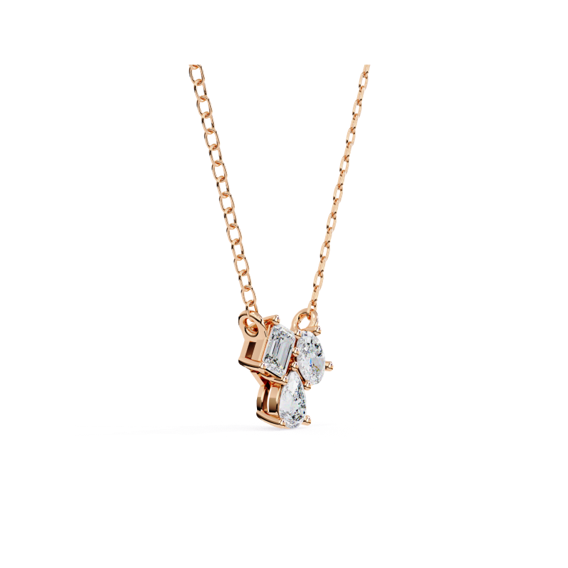 Trio Harmony Diamond Pendant
