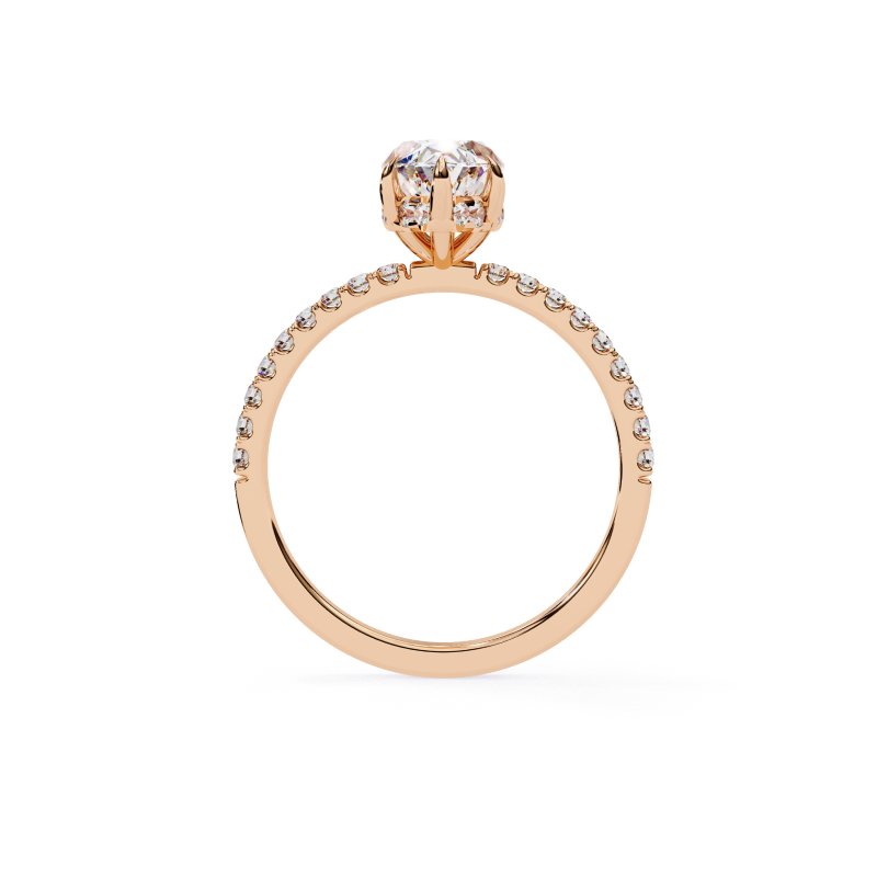 Aurora Marquise Pave Ring